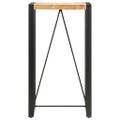vidaXL Barový stolík 60x60x110 cm masívne mangovníkové drevo