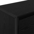 vidaXL Servírovacia skriňa Čierny dub 79 x 36 x 75.5 cm