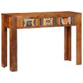 vidaXL Konzolový stolík 110x35x75 cm, akáciový masív