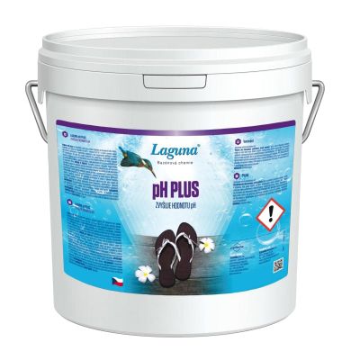 Prípravok na zvýšenie pH bazénovej vody LAGUNA pH Plus 3kg