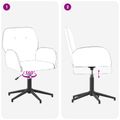 vidaXL Otáčacie stoličky k stolu 6 ks 54 x 55 x 90 cm Svetlosivá Zamat