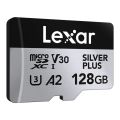 Karta pamäte Lexar High-Performance Silver Plus microSDXC 128GB + adaptér