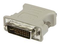 DVI (M) to VGA (F) - 1 Pack - Male DVI to Female VGA (DVIVGAMF) - Adaptér VGA) - DVI-I (M) do HD-15 (VGA) (F) - béžová - pre P/N: MXT101MMHD15, MXT101MMHD6