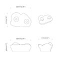 vidaXL Lezecká chytka 12 ks Žltá 100 x 67 x 43 mm PP