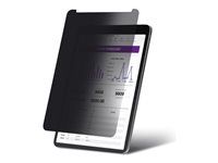 Ochrana obrazovky pre tablet - pre portrét/landscape, dotykový, +/-30° pohľad, blokuje až 51% modrého svetla, matný - s bezpečnostným filtrom - štvorsmerné - 12.9" - čierna - pre Apple 12.9-inch iPad Pro (4. generácia, 5. generácia, 6. generácia, tretia generácia)