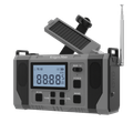 Rádio KRUGER & MATZ KM0838 SOS FM/ AM, powerbanka 10000mAh, svietidlo, solár, dynamo