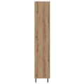 vidaXL Highboard 2 ks Remeselný dub 69,5 x 34 x 180 cm