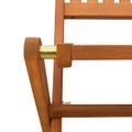 vidaXL Detská lavica 1 -Seater 61 x 38 x 57 cm Hnedá Skladací
