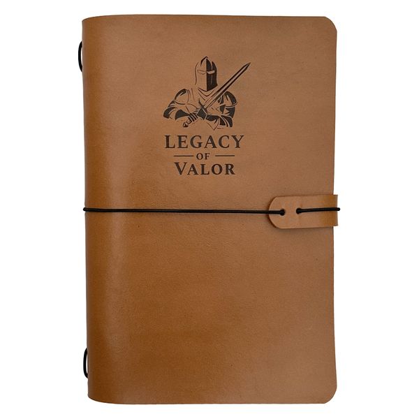 Kožený zápisník Legacy of Valor
