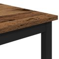 vidaXL Barová stolička 2 ks Staré drevo 40 x 32 x 74 cm