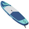 vidaXL Inflatovateľná paddle board HYDROS 335 x 76 x 15 cm Tyrkysová