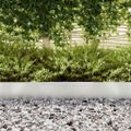 vidaXL Obrubník trávnika 450 x 15 cm Nerezová oceľ Strieborná