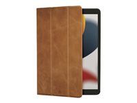 Puzdro s klopou pre tablet - tri-fold - koža full-grain - bronz - 10.2" - pre Apple 10.2-inch iPad Wi-Fi, Wi-Fi + Cellular