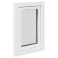 vidaXL Otočné a sklopné okno do suterénu RISOR 50 x 75 cm PVC a sklo