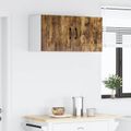 vidaXL Dvierka na umývačku Kalmar Dymová dub 80 x 31 x 40 cm