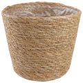 vidaXL 3 ks Prírodná Ø26 x 19 cm 100% Morská tráva