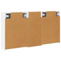vidaXL Set kabinetov do kúpeľne 3 ks 116 x 16 x 62,5 cm