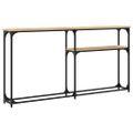 vidaXL Konzolový stolík dub sonoma 145x22,5x75 cm kompozitné drevo