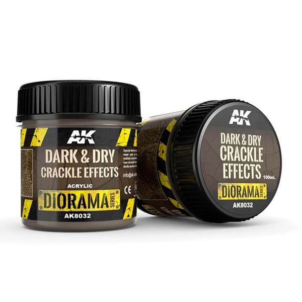 AK Interactive: Effects - Dark & Dry Crackle