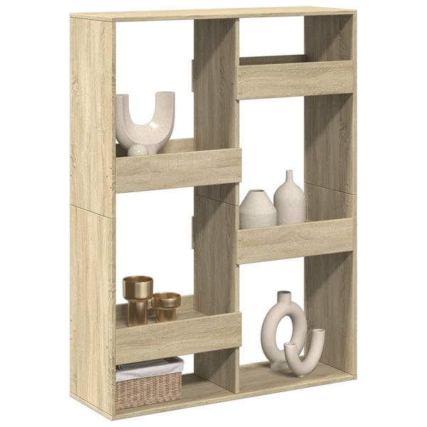 vidaXL Deliaca stena dub sonoma 100x33x135 cm kompozitné drevo