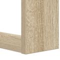 vidaXL Regál na knihy 2 úrovní 52 x 25 x 71,5 cm Kompozitné drevo