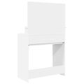 vidaXL Toaletné stolíky do spálne Biela 80 x 39,6 x 135 cm