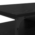 vidaXL Konferenčný stolík Čierny dub 100 x 50 x 45 cm Kompozitné drevo