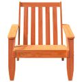 VidaXL záhradné stoličky Adirondack 2 ks Vosk Hnedá Masívne drevo