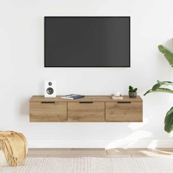 vidaXL nástenná skrinka Artisan Dub 102x30x20 cm Drevo