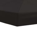 vidaXL Kryt na altánkovú strechu 6 x 3 m Antracitová Polyester 190 gsm