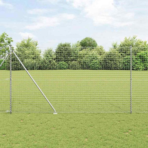 vidaXL Zváraný drôtový plot s hrotmi 10 x 1,5 m (Š x V)