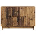 vidaXL Servírovacia skriňa so zásuvkou Staré drevo 89 x 34,5 x 60 cm