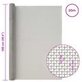 vidaXL Sieťová obrazovka 100 x 2000 cm 30 Mesh Nerezová oceľ 201