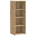 vidaXL Highboard Dub artisan 45 x 41 x 124 cm Kompozitné drevo