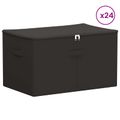 vidaXL Úložná krabica 24 ks Netkaná látka 55 x 35 x 32 cm 61,6 L