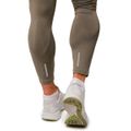Bežecké legíny Pulse Vetiver - GymBeam, veľkosť M, veľkosť oblečenia M
