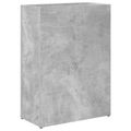 vidaXL Stojan na slnečník s úložiskom Betónová šedá 40 x 20 x 55,5 cm