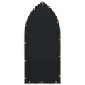 vidaXL Zrkadlo pieskové 100x45 cm železo interiérové
