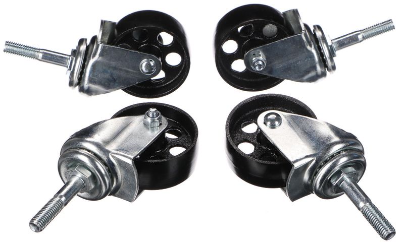 Pojízdná kolečka pro zvedák převodovky SX TRANSMISSION JACK 0,5T, 4ks - náhradní díl SIXTOL