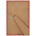 vidaXL Fotorámiky na stenu alebo stôl 5 ks červené 70x90 cm MDF