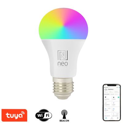 Smart LED žiarovka E27 14W RGB+CCT IMMAX NEO Lite 07794L WiFi Tuya