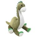vidaXL Hračka dinosaurus Brontsaurus zelený plyšový