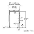 SIEMENS Vstavaná práčka WI14W542EU