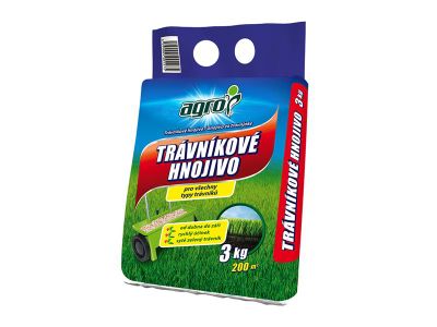 Hnojivo na trávnik AGRO CS 3 kg