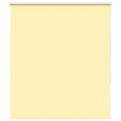 vidaXL Roleta Zatemnenie žltá 140x150 cm Šírka látky 136,6cm Polyester