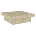 vidaXL Konferenčný stolík dub sonoma 90x90x28 cm drevotrieska