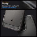 Spigen Rugged Armor Mag Magsafe puzdro pre iPhone 16 Pro Max 6,9" sivá
