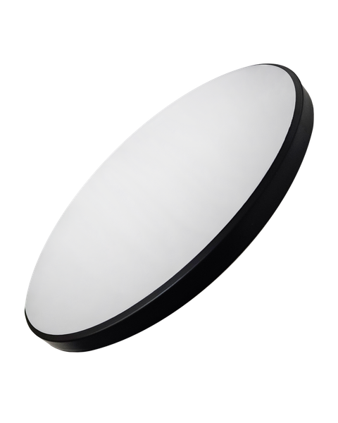 Q-255MS LED svietidlo s pohybovým senzorom MARNA 24W 2040lm 4000K ø37cm/kruhové čierne QTEC