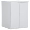 vidaXL Skrinka na práčku biela 68,5x64,5x88 cm PVC