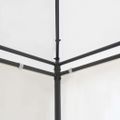 vidaXL Altánok 600x298x270 cm, biely 180g/m²
